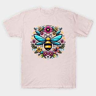 Flower Bee T-Shirt